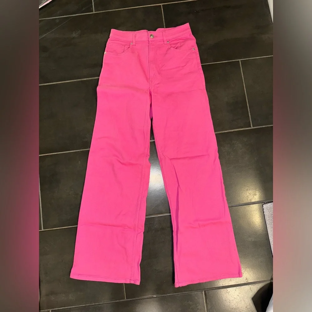 Pink High Rise Jeans - Picture 4 of 4